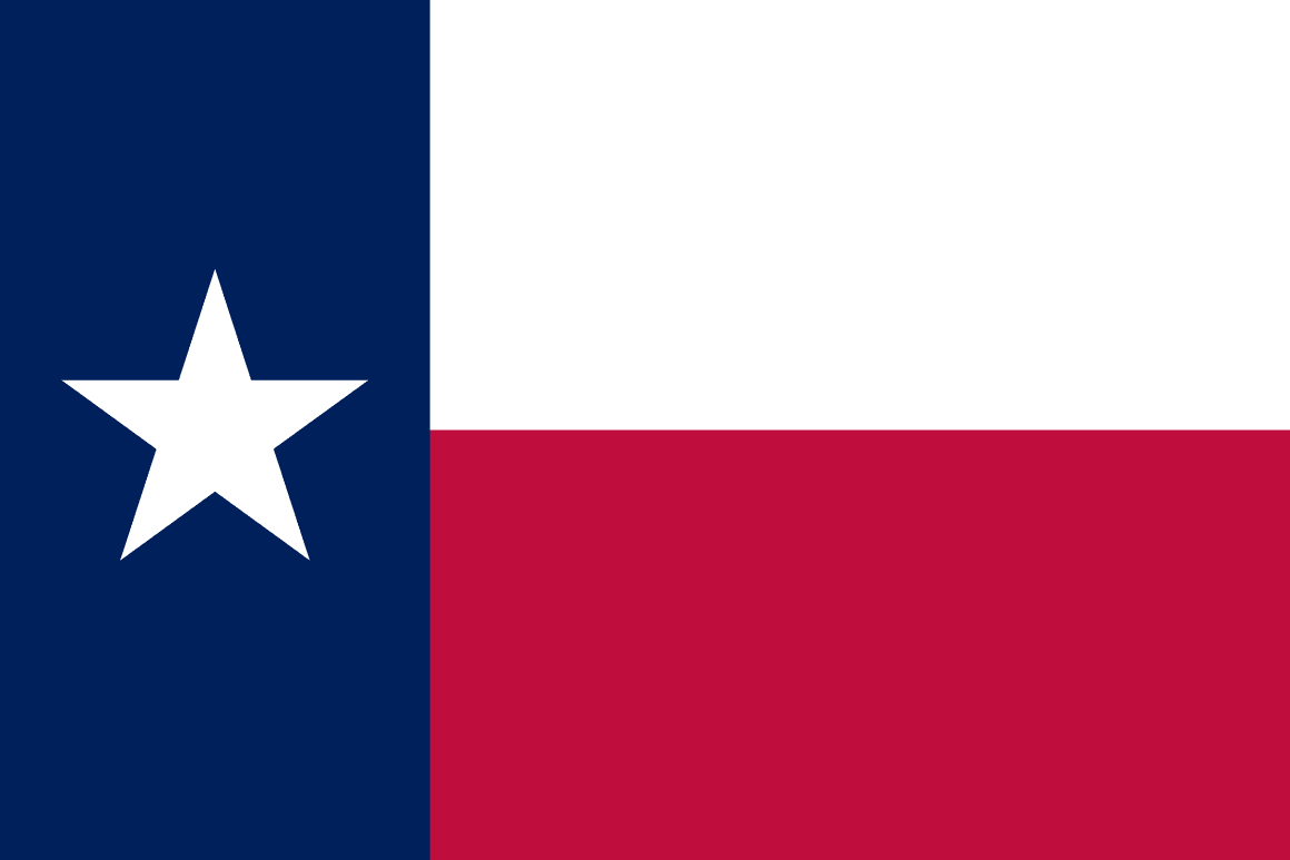 Texas | Flaggen der US-Staaten